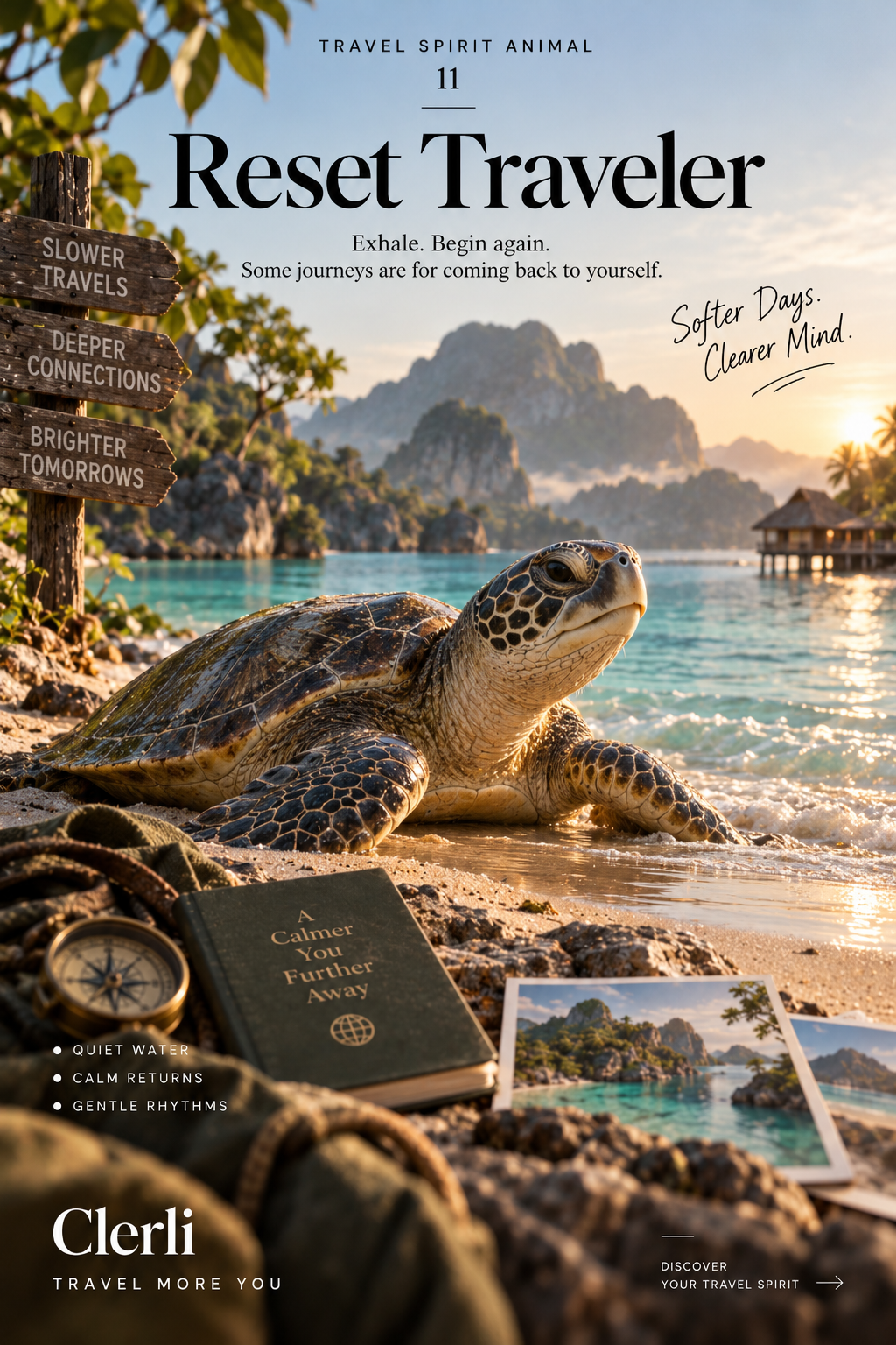 Reset Traveler Turtle Travel Spirit